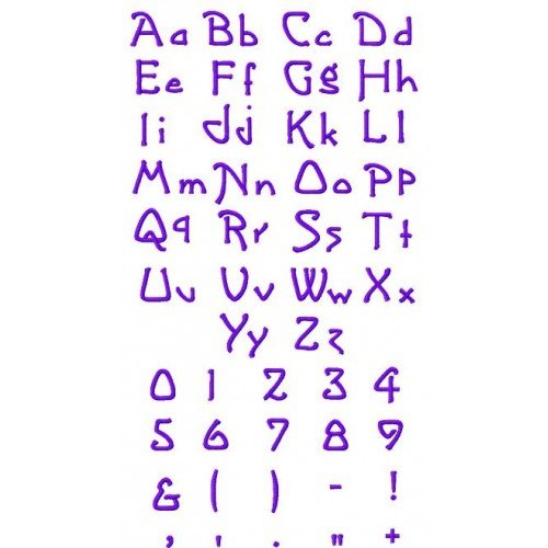 freaky font